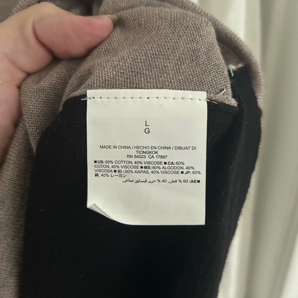 NEW Neutral Color Sweatshirt - Picture 3 of 4